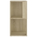 Mueble de esquina madera contrachapada roble Sonoma 33x33x67 cm