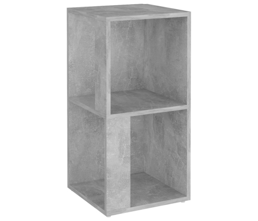 Mueble de esquina madera de ingeniería gris 33x33x67 cm