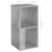 Mueble de esquina madera de ingeniería gris 33x33x67 cm