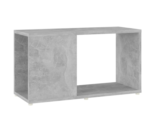 Mueble de TV madera de ingeniería gris hormigón 60x24x32 cm