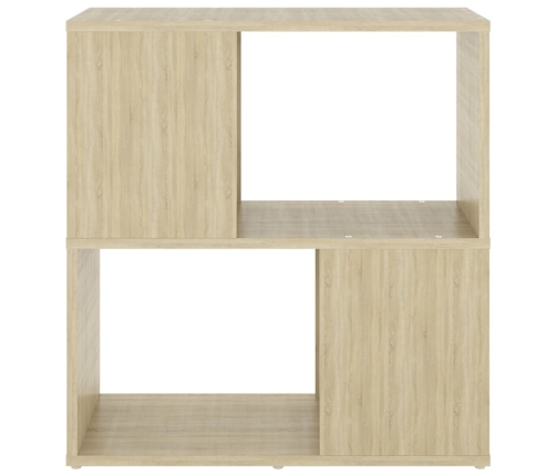 Librería de madera contrachapada roble Sonoma 60x24x63 cm