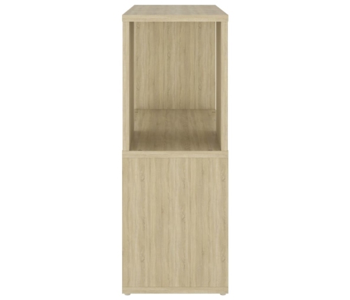 Librería de madera contrachapada roble Sonoma 60x24x63 cm