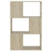 Librería separador madera contrachapada roble Sonoma 60x24x94cm
