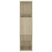 Librería separador madera contrachapada roble Sonoma 60x24x94cm