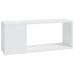 Mueble para TV madera contrachapada blanco 80x24x32 cm