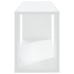 Mueble para TV madera contrachapada blanco 80x24x32 cm