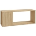 Mueble para TV madera contrachapada roble Sonoma 80x24x32 cm