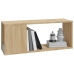 Mueble para TV madera contrachapada roble Sonoma 80x24x32 cm