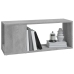 Mueble para TV madera contrachapada gris hormigón 80x24x32 cm