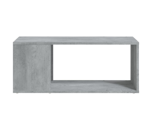 Mueble para TV madera contrachapada gris hormigón 80x24x32 cm