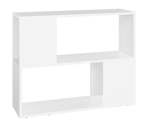 Mueble para TV madera contrachapada blanco 80x24x63 cm