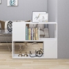 Mueble para TV madera contrachapada blanco 80x24x63 cm