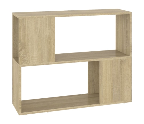 Mueble para TV madera contrachapada roble Sonoma 80x24x63 cm