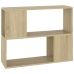 Mueble para TV madera contrachapada roble Sonoma 80x24x63 cm