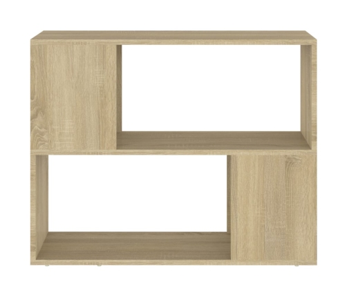 Mueble para TV madera contrachapada roble Sonoma 80x24x63 cm