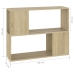 Mueble para TV madera contrachapada roble Sonoma 80x24x63 cm