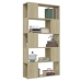 Librería separador contrachapada roble Sonoma 80x24x155 cm