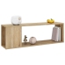 Mueble para TV madera contrachapada roble Sonoma 100x24x32 cm