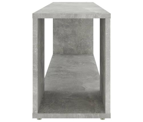 Mueble para TV madera contrachapada gris hormigón 100x24x32 cm