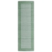 Alfombra de exterior PP ARAKIL verde 80x250 cm