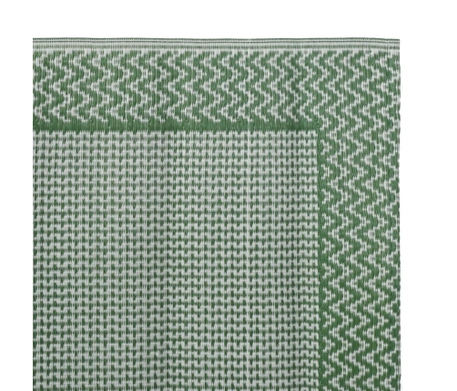 Alfombra de exterior PP ARAKIL verde 80x250 cm