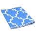 Alfombra de exterior PP azul 160x230 cm