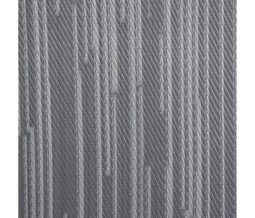 Alfombra de exterior PP gris antracita 140x200 cm