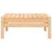 Juego de muebles de jardín 3 piezas madera maciza de pino