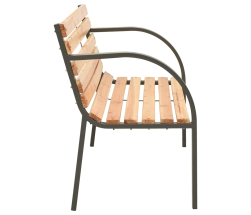 vidaXL Banco de jardín para niños de madera de abeto chino 81 cm