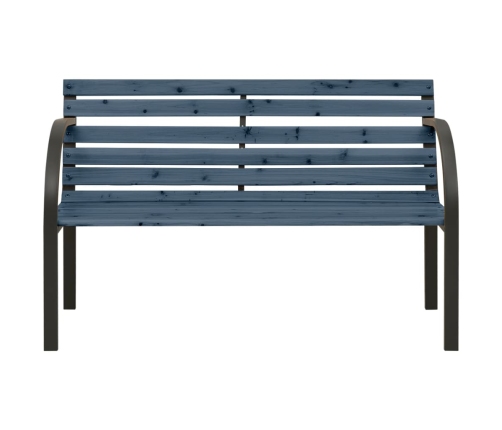 Banco de jardín para niños de madera de abeto chino gris 81 cm