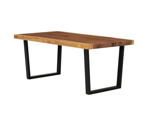 Mesa de centro de madera maciza de Suar 102x54x41 cm