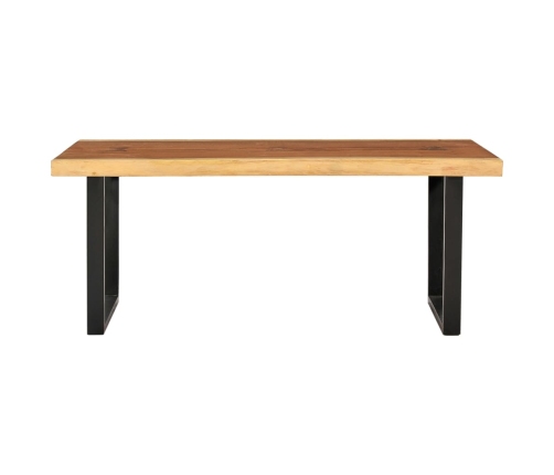 Mesa de centro de madera maciza de Suar 102x54x41 cm