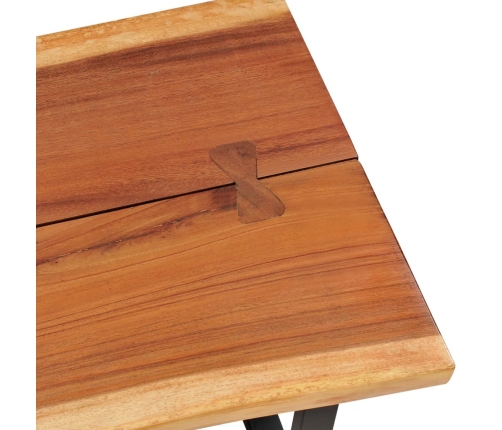 Mesa de centro de madera maciza de Suar 102x54x41 cm