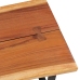 Mesa de centro de madera maciza de Suar 102x54x41 cm