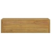 Armario de baño de pared madera maciza de teca 110x45x30 cm