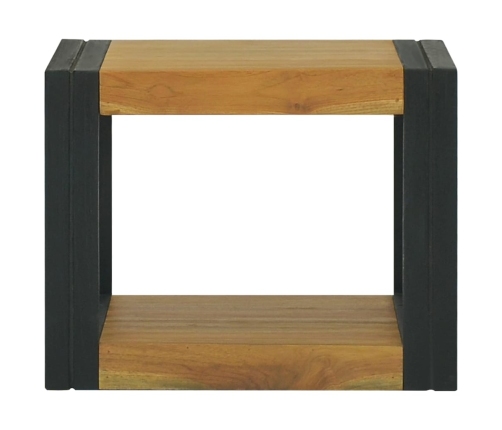 Armario de baño madera maciza de teca 45x45x35 cm