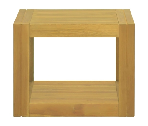 Armario de baño de pared madera maciza de teca 45x45x35 cm