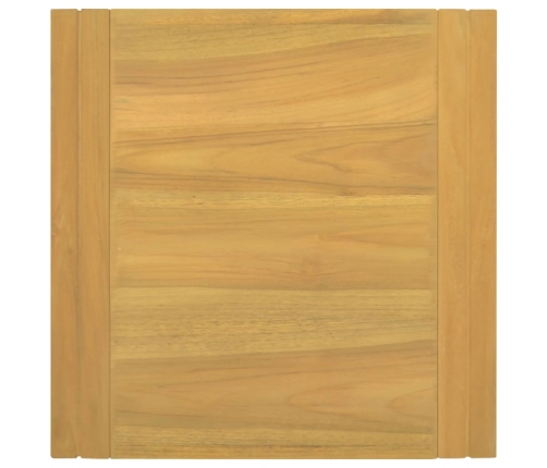 Armario de baño de pared madera maciza de teca 45x45x35 cm