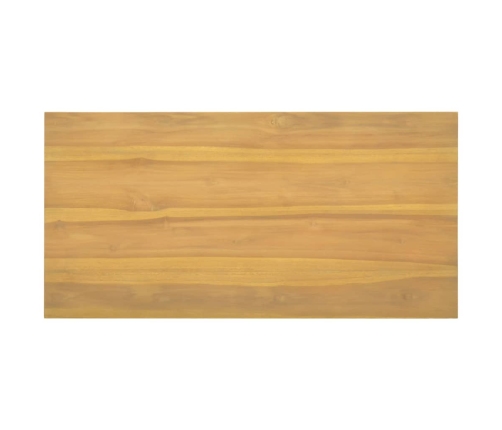 Armario de baño madera maciza de teca 90x45x75 cm