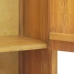 Armario de baño de pared madera maciza de teca 45x30x70 cm