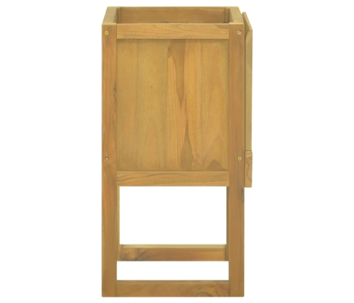 Mueble de baño madera maciza de teca 41x40x75 cm