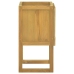 Mueble de baño madera maciza de teca 41x40x75 cm