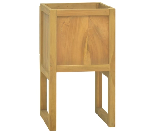 Mueble de baño madera maciza de teca 41x40x75 cm