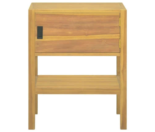 Armario de baño madera maciza de teca 60x40x75 cm