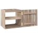 Armario de baño de pared madera maciza de teca 41x38x40 cm