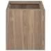 Armario de baño de pared madera maciza de teca 90x39x40 cm