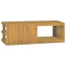 Armario de baño de pared madera maciza de teca 90x40x30 cm