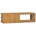 Armario de baño de pared madera maciza de teca 110x40x30 cm