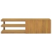 Armario de baño de pared madera maciza de teca 110x40x30 cm