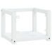 Estructura de lavabo suspendido hierro blanco 40x38x31 cm